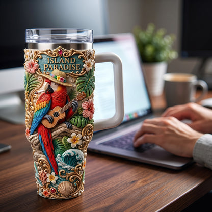Premium JBT 40oz Tumbler With Handle V3