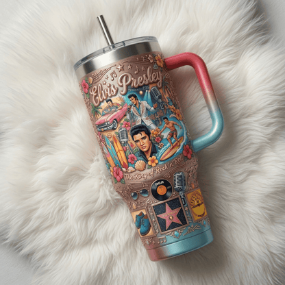 Premium ELV 40oz Tumbler With Handle TNSM