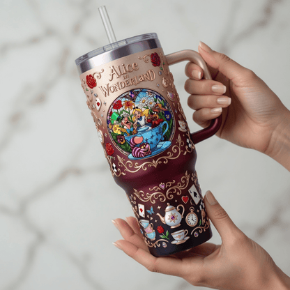 Premium ALW 40oz Tumbler With Handle TNSM2