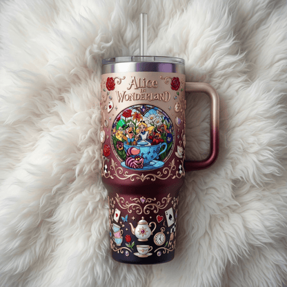 Premium ALW 40oz Tumbler With Handle TNSM2