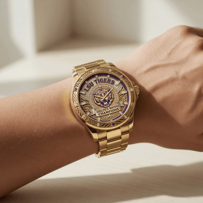 LSU Stainless Steel Watch PDL