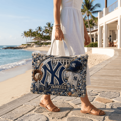 NYY Summer Vibes Tote Bag TNSM