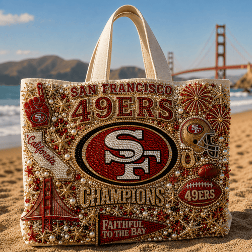 SF49 Summer Vibes Tote Bag TTNL