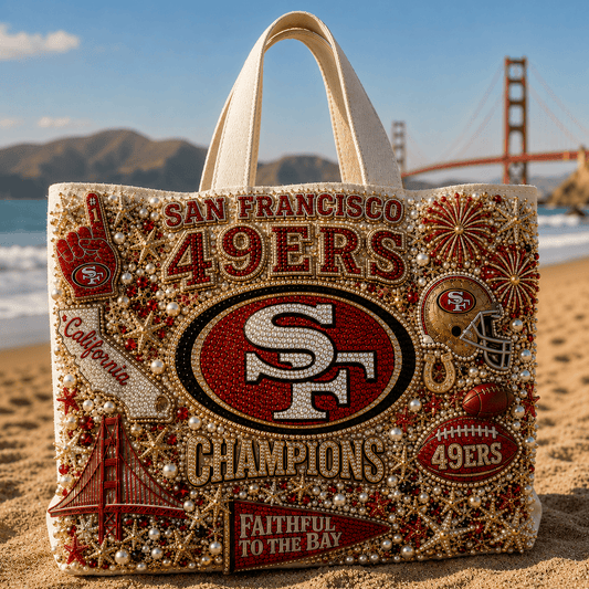 SF49 Summer Vibes Tote Bag TTNL