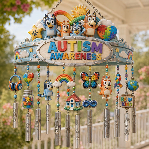 Premium BLU Wind Chime TNSM