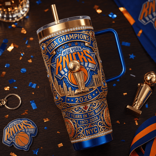 Premium NYK 40oz Tumbler With Handle LNTH