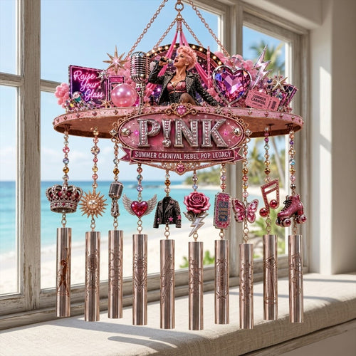Premium PNK Wind Chime TTNL