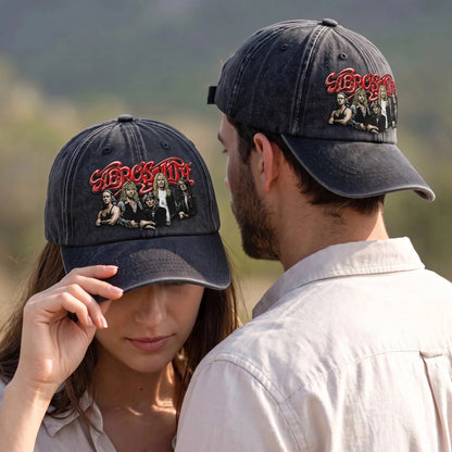 AER Band Members Logo Denim Cap