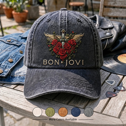 BJO Rosewing Sword Rock Denim Cap