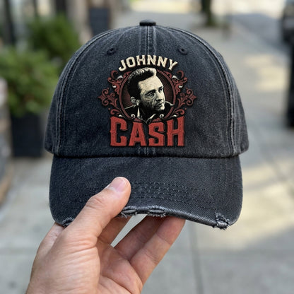 JCA Classic Portrait Denim Cap