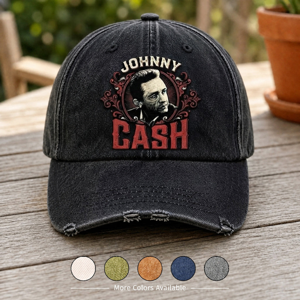 JCA Classic Portrait Denim Cap