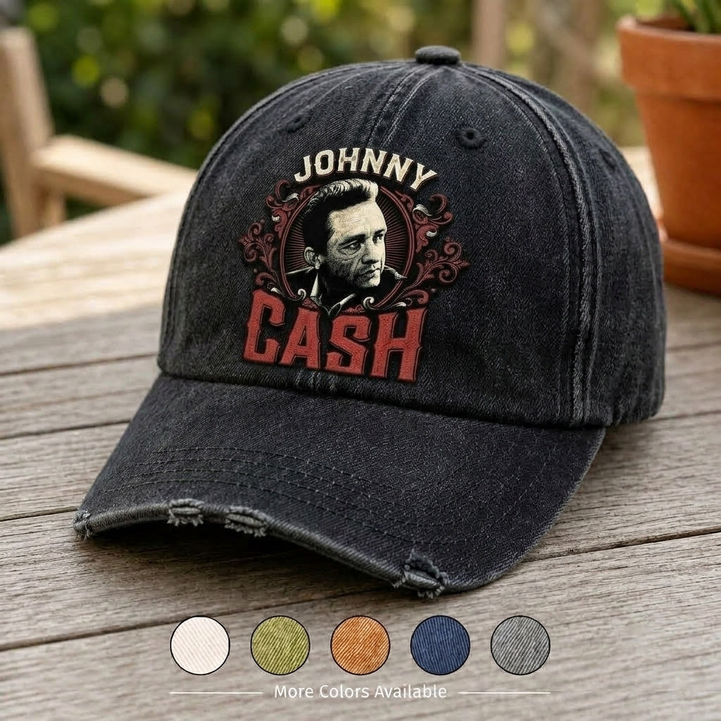 JCA Classic Portrait Denim Cap