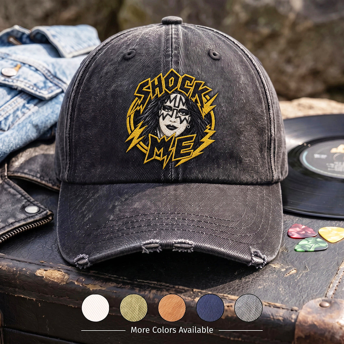 KIS Electric Rock Denim Cap