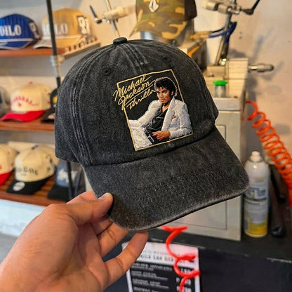 MJA Midnight Icon Portrait Denim Cap
