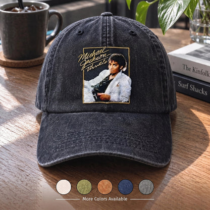 MJA Midnight Icon Portrait Denim Cap