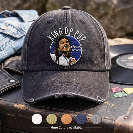 MJA Pop Icon Portrait Denim Cap