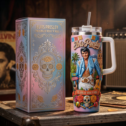 Premium ELV 40oz Tumbler With Handle LDQ1