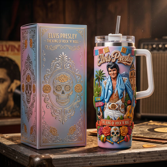 Premium ELV 40oz Tumbler With Handle LDQ1